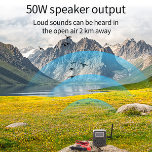 50W accessorio altoparlante elettronico efficace dispositivo di chiamata degli uccelli per le riprese <span class=keywords><strong>e</strong></span> birdwatching per la caccia esca - Product Image 6