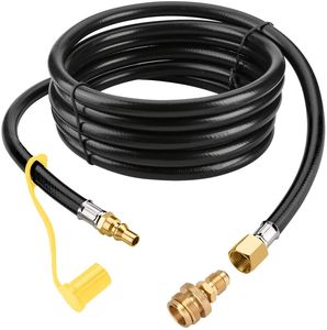 Tuyau <span class=keywords><strong>de</strong></span> connexion rapide au propane <span class=keywords><strong>de</strong></span> 12 pieds pour camping-car à gril à <span class=keywords><strong>gaz</strong></span> Raccords <span class=keywords><strong>de</strong></span> connexion rapide Connexion <span class=keywords><strong>de</strong></span> <span class=keywords><strong>bouteille</strong></span> jetable - Product Image 1