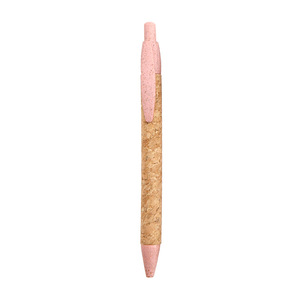 Venta Directa de Fábrica, Bolígrafo Ecológico Biodegradable de Corcho, Madera Prensada Colorida con Logotipo - Product Image 2
