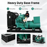 Groupe électrogène diesel 6LTAA8.9-G2 250 kVA 200 kW DeepSea à châssis ouvert 50 Hz pour installation de concassage de roches en milieu minier, usage intensif
