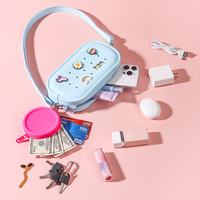 Bolsos informales de alta calidad para mujer, monedero redondo pequeño, multifunción, portátil, nuevos y elegantes bolsos de hombro