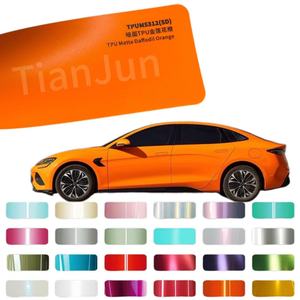 Película de TPU PPF de Color Rosa para Ventanas de Auto, Rollo de Película Protectora de Pintura para Auto, Tinte de Color para Ventanas de Auto - Product Image 1