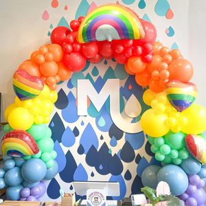 <span class=keywords><strong>Palloncini</strong></span> Dipinti di Alta Qualità per Feste di Compleanno, Stile alla Moda, Kit <span class=keywords><strong>Arcobaleno</strong></span> Colorato a Prezzo Conveniente, Servizio OEM ODM - Product Image 4