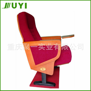 Silla de Auditorio Tapizada con Reposabrazos para Escuelas, Teatros, Iglesias y Uso Comercial - Product Image 4