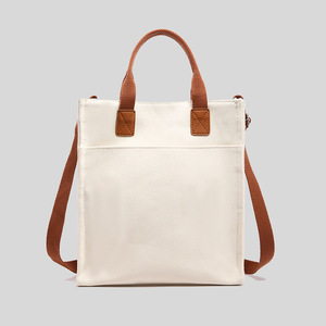 New nữ chéo túi xách biểu tượng tùy chỉnh in Polyester Túi vải lấy cảm hứng từ Ins cao cấp cảm giác thiết kế DIY Túi - Product Image 4