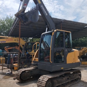 Excavatrice sur chenilles hydraulique d'occasion Volvo 60 d'origine japonaise, modèles Volvo EC55, EC60D, EC75D, EC80D, EC80, EC55D, EC55B, en promotion à prix réduit - Product Image 5