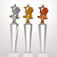 Trofeo de Cristal para Pickleball con Logotipo Personalizado, Ecológico, de Vidrio Pulido y Grabado Láser