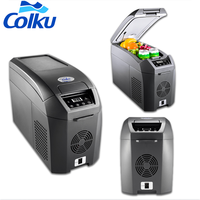 Mini geladeira portátil para carro, venda quente de pequeno portátil, geladeira para carro, 12v/24v dc, compressor, mini rv, frigorífico para viagem, com preço competitivo para acampamento