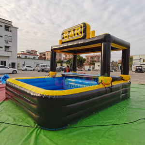 Piscina inflable gigante comercial para exteriores, con barra, para adultos. - Product Image 2