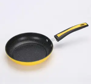 26cm Korean Style Non-stick Frying Pan Refined Iron Gas Stove Induction Frying Pan Kitchen Pan Set