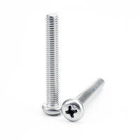 M3 M4 M5 M6 M7 M8 M10 6-32 Métrique Din 7985 Phillips En Acier Inoxydable Tête Pan Machine Vis Boulons Durable Résistant À La Corrosion