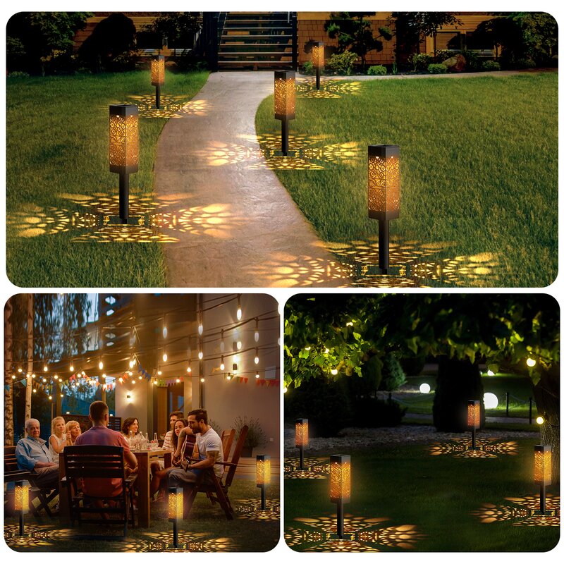 New arrival battery powered integrated LED light waterproof outdoor garden solar light