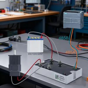 Modbus 프로토콜을 사용한 RS485 DC 모터 드라이버 보드/모듈/컨트롤러/주지사 12V/24V 전진 및 후진 - Product Image 1