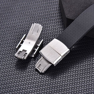 Juelong RTS สายรัดนาฬิกาสำหรับ CTS, สายนาฬิกาแบบพับได้แข็งแรงทำจากโลหะ18มม. - Product Image 2