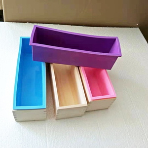 Stampi <span class=keywords><strong>per</strong></span> Sapone Rettangolari Fatti a Mano, <span class=keywords><strong>Stampo</strong></span> in Silicone Flessibile con Scatola in Legno <span class=keywords><strong>per</strong></span> la Produzione Artigianale di Sapone Fai-da-Te - Product Image 6