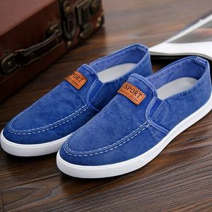 Men's casual <b>canvas</b> slip-on shoes for spring/summer 2026 breathable suitable for all occasions comfortable <b>Canvas</b> trendy Shoes - Product Image 3
