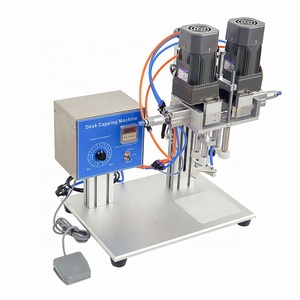 Tabletop Vít <span class=keywords><strong>Capping</strong></span> Máy XLSGJ-6120/Nhà Máy Giá Máy Tính Để Bàn Vít Chai Cap Niêm Phong Máy Capper - Product Image 3