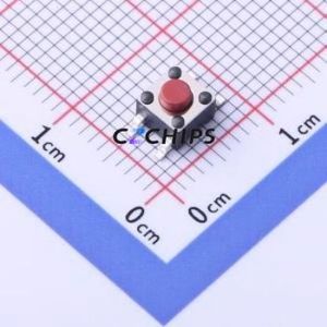 TL3305AF260QG Tactile Switch SMD-4P,4.5x4.5mm Switch Single Pole Single Throw Round Button 2.6N Vertical Mount - Product Image 1
