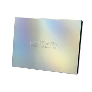 Factory Price Custom Hologram Laser Printing Rigid Packaging Gift <b>Box</b> with Magnetic Closure and <b>Silver</b> Foil - Product Image 3