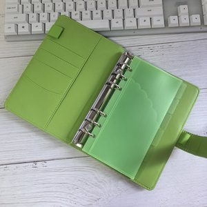 ขายดี A6 A5กันน้ำ A7หนังพียูมีหลายสีมาการองสมุดแพลนเนอร์ของขวัญสุดหรูสมุดโน๊ต - Product Image 4