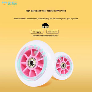 Patins à roulettes en ligne pour enfants SeeMore, débutants, garçons et filles, avec roues en PU, freestyle, slalom, <span class=keywords><strong>3</strong></span> roues, chaussures de patinage à roulettes - Product Image 6