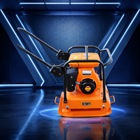 Compacteur à plaques vibrantes YMC60 : Pénétration profonde de 40 cm dans le sol et force d'excitation de 20 kN sur surfaces dures