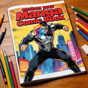 Personnalisation en masse de livres de bandes dessinées américaines et japonaises, livres illustrés, mangas, impression à la demande - Product Image 3