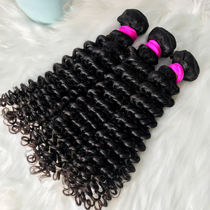 Bán buôn Brazil tóc con người mở rộng, chưa qua chế biến sâu sóng tóc sợi ngang, 100% nguyên liệu lớp biểu bì phù hợp tóc con người tóc dệt bó - Product Image 3