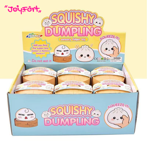 Nouvelles Boîtes Mystères de Jouets Sensoriels Squishy en Forme de Dumpling – Jouets Souples à Presser, Rares Bobun Dorés Arc-en-ciel pour Soulager le Stress - Product Image 2