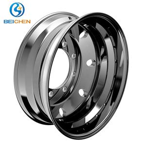 Roues de <span class=keywords><strong>remorque</strong></span> à 8 <span class=keywords><strong>trous</strong></span> 22,5*7,5 en alliage d'aluminium forgé Jantes de roues de camion 22,5 - Product Image 2