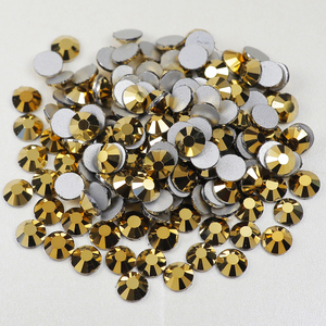 Yantuot Aurum SS6-SS30 не горячая фиксация плоская спинка бриллиант для модных ювелирных изделий серьги горный хрусталь кристалл <span class=keywords><strong>2</strong></span> сумки без свинца круглой формы - Product Image 2