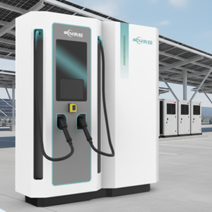สถานีชาร์จรถยนต์ไฟฟ้า SCU รุ่นใหม่ พร้อมอินเทอร์เฟซ CCS2 ระบบจัดเก็บพลังงานแสงอาทิตย์แบบออลอินวัน - Product Image 1