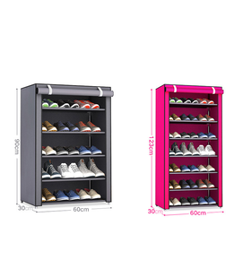 4/5/6/8Tiers Standing Shoe Cabinet Home Storage Shoe Organizer Fabric Shoe <strong>Racks</strong> With Nonwoven Dustproof Cover