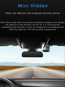 Mini cámara oculta para coche, cámara grabadora de conducción de lente única, 1080p, Wifi, Universal, Dvr para coche, línea de visión infrarroja, caja negra para coche HD - Product Image 5