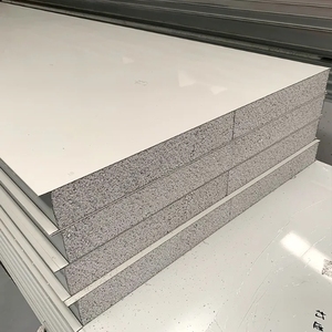 Modular cleanrooms Sandwich Panel 50/100 mét xây dựng EPS bánh sandwich Bảng điều chỉnh prefab nhà chống cháy đá len thanh lọc Hội Đồng Quản Trị - Product Image 2