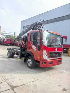 1suzu 4X2 6-10tons Cargo Tipper Truck Monte avec <span class=keywords><strong>grue</strong></span> à fusée et pince à bois - Product Image 4