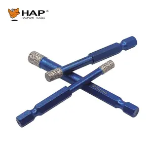 Hex Shank 8MM Masonry Core Drill Bits Diamond Coated Drill Bits For Wall Concrete Hard Materials