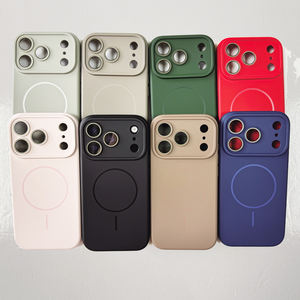 Funda Magnética <span class=keywords><strong>de</strong></span> Diseño para <span class=keywords><strong>iPhone</strong></span> Serie 17, Carcasa Rígida Antigolpes con Protección para <span class=keywords><strong>la</strong></span> Cámara - Product Image 1