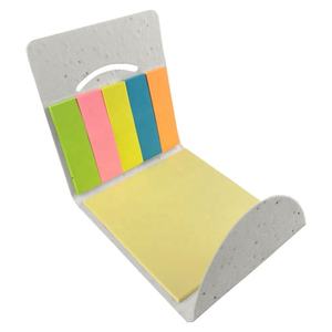 Couverture de bloc-notes écologique plantable en papier spécial cadeau promotionnel MH016 bloc-notes collant <span class=keywords><strong>marguerite</strong></span> en stock - Product Image 4