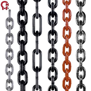 Chaîne de transport soudée HLM G30/G43 conforme aux normes américaines pour le remorquage, le transport et la fixation, options en acier au carbone et en acier allié, certifiée ASTM - Product Image 1