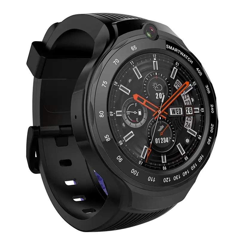 최고의 품질 Snapdragon W100 4G 스마트 시계 1GB RAM 16GB Rom GPS WIFI 안드로이드 Smartwatch 듀얼 카메라 2.0 MP