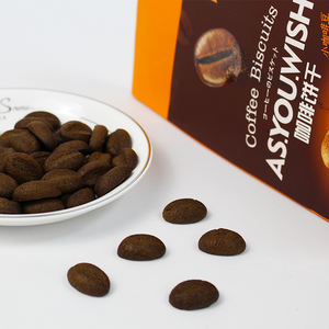 Personnalisable 252g de grains de café sosie coloré Cookies offre d'usine Cookie pour <span class=keywords><strong>Snack</strong></span> coréen - Product Image 1