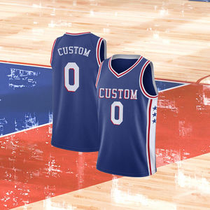 OEM пользовательские Молодежные баскетбольные майки быстросохнущие дышащие полиэфирные ткани с персонализированной печатью оптовая продажа Баскетбольная одежда - Product Image 2