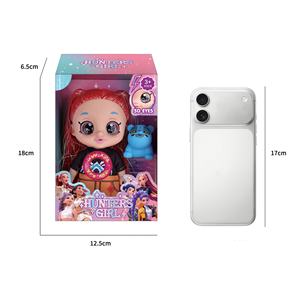 Muñeco de PVC de 7 Pulgadas con Temática Musical de Demon Hunters, Ojos 5D, 5 Articulaciones, con Música y Canción Temática, Juguete Interactivo - Product Image 2