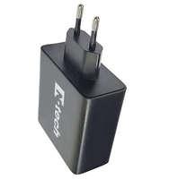 Cargador Rápido GaN de 100W, Enchufe de Pared USB C, PD 3.0, PPS, Tipo C, Adaptador de Carga Rápida para Teléfono Móvil, Tableta, Portátil