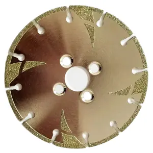 Низкая цена 5 "мрамор Гальванические алмазный пильный диск режущий диск