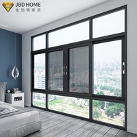 Ventanas de Aleación de Aluminio Resistentes al Viento, Fabricante de Ventanas de Aluminio, Ventana Corredera de Doble Acristalamiento