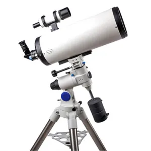 新的高品质初学者 150/1800 7x50 便携式折射望远镜全镀膜玻璃光学望远镜观看行星
