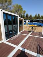 Contenedor Prefabricado Estándar Australiano JUJIU, Hotel Modular en Contenedor Plegable, Apartamento, Oficina, Edificio