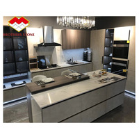 Semelle en marbre artificielle de 30 cm, pierre à quartz blanche, calacita, escaliers à quartz pour la maison, design de cuisine
